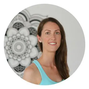 An Australian yoga instructor young lady