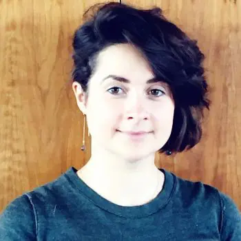 An aesthetic chiropractic female instructor, her hair is long & silky looking handsome eyes