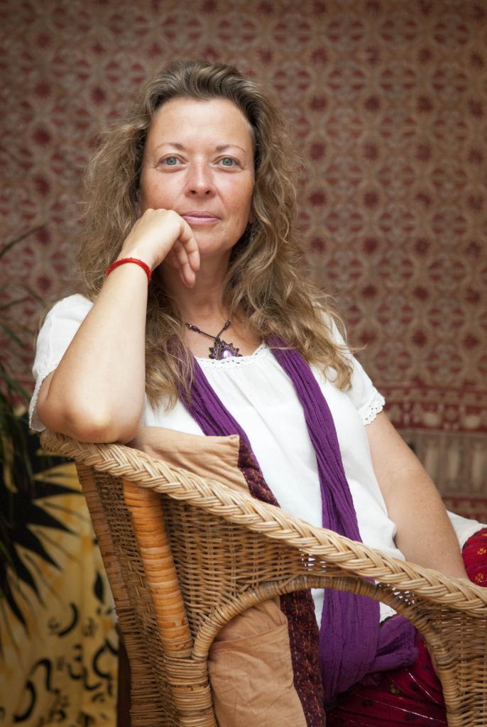 Old woman thinking something in chair | mind-body exercise